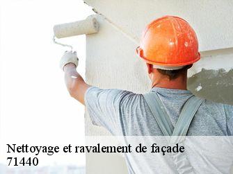 Nettoyage et ravalement de façade  71440